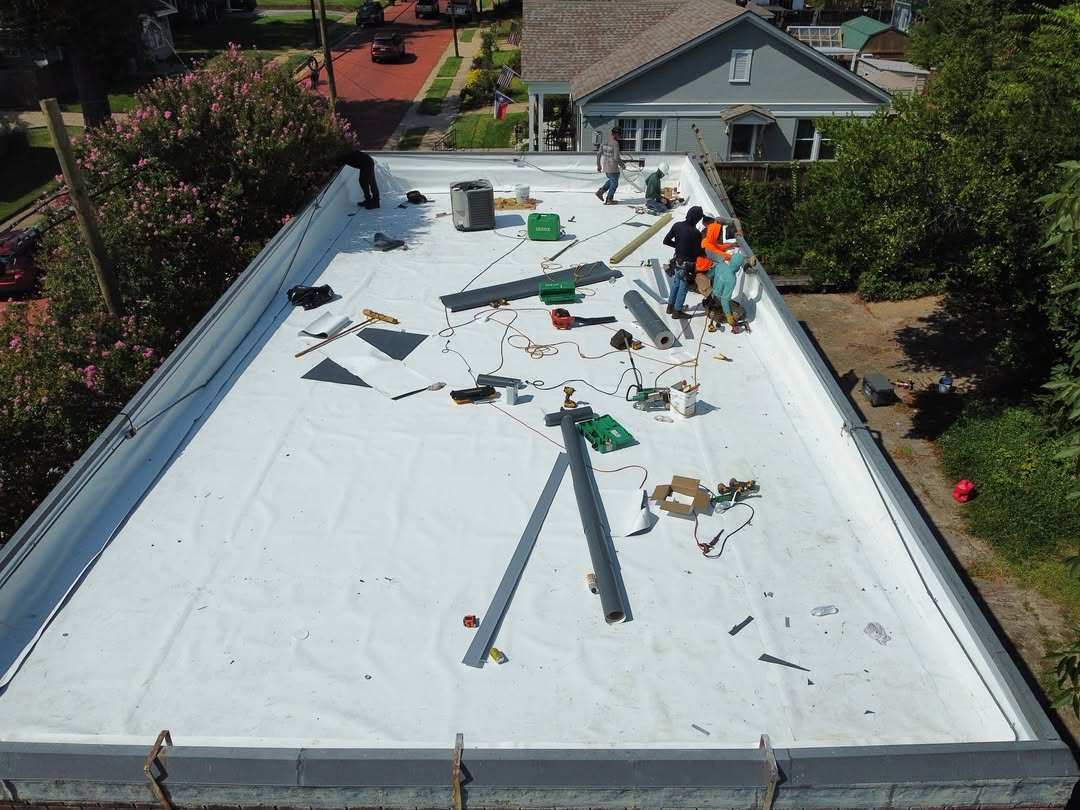 TPO commercial roofing installation, Legacy Peak Roofing & Construction, New Jersey