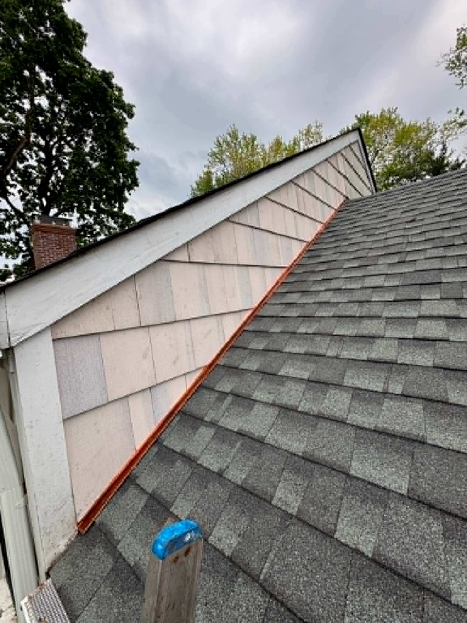 Roof shingle repair detail — Legacy Peak Roofing & Construction, New Jersey