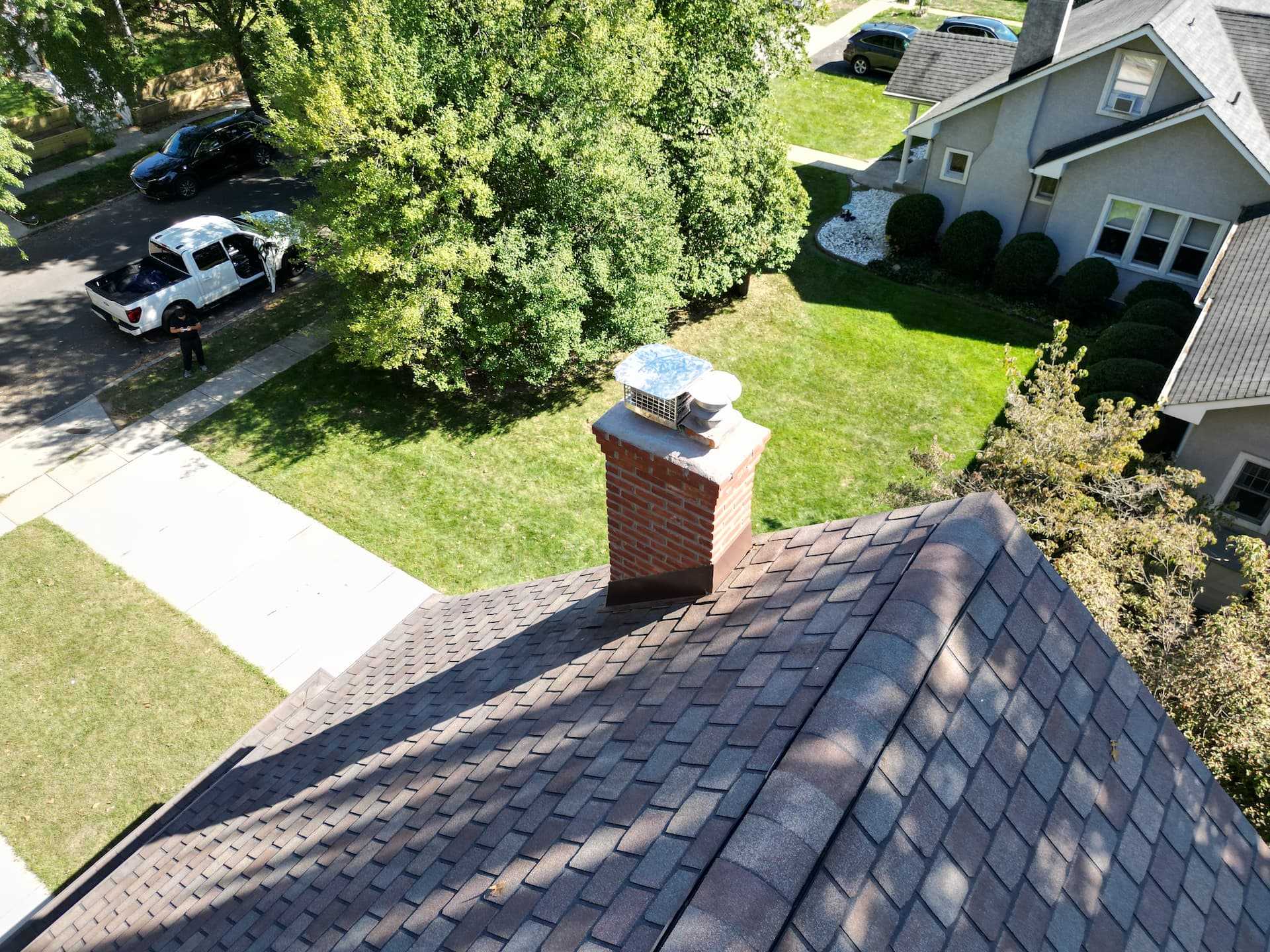 Chimney and masonry restoration by Legacy Peak Roofing & Construction, New Jersey
