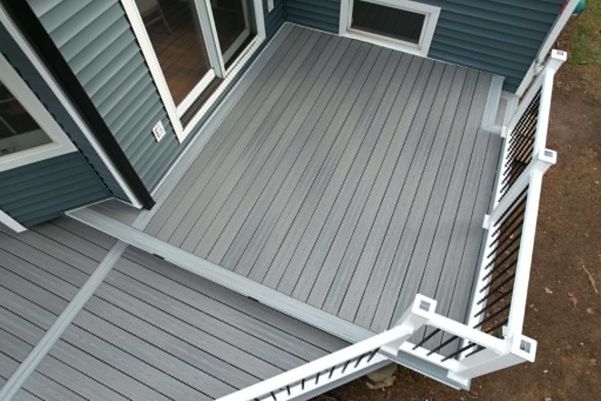 Custom deck construction by Legacy Peak Roofing & Construction, New Jersey