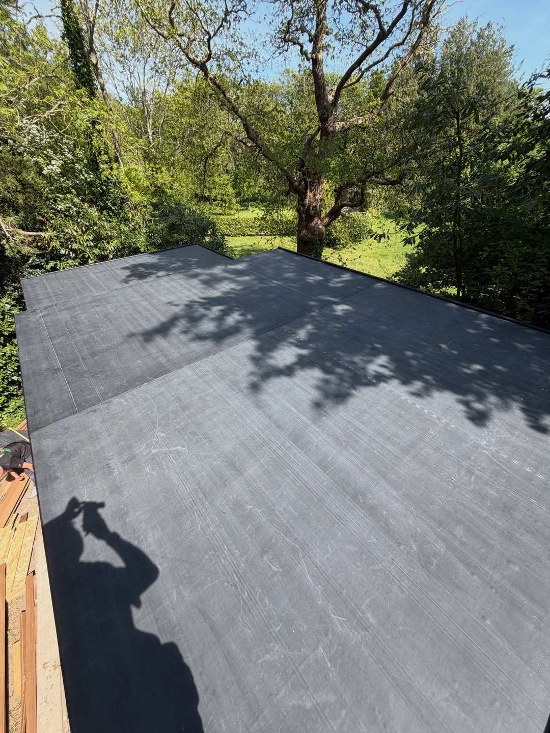 EPDM commercial roof membrane installed by Legacy Peak Roofing & Construction, New Jersey