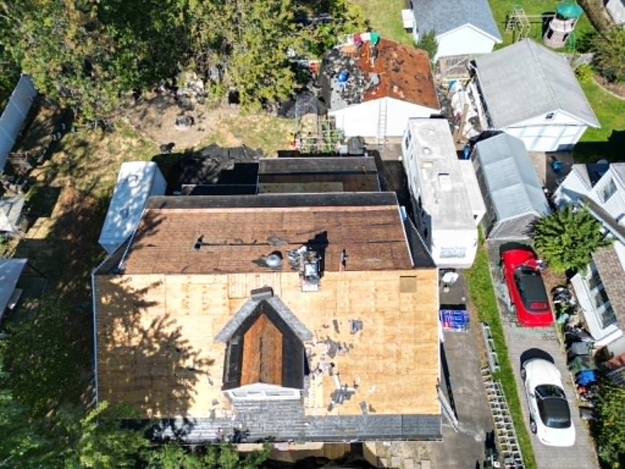 Skylight curb and substrate repair — Legacy Peak Roofing & Construction, New Jersey